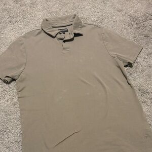 Banana Republic Men's Polo Shirt - Taupe
